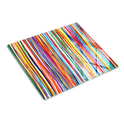 Tábua para corte Listras coloridas em diferentes tons