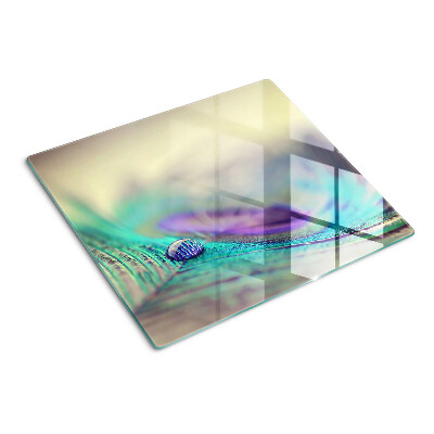 Tábua para cozinha Uma gota em uma folha