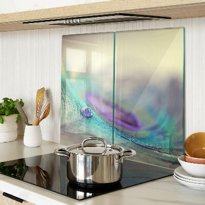 Tábua para cozinha Uma gota em uma folha