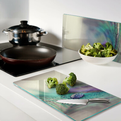 Tábua para cozinha Uma gota em uma folha