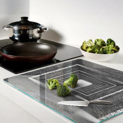 Tábua para cozinha A ilusão de profundidade na arquitetura