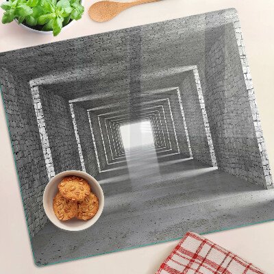 Tábua para cozinha A ilusão de profundidade na arquitetura