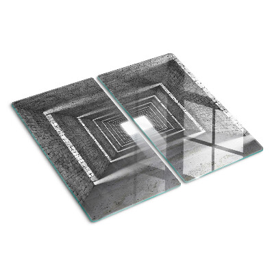 Tábua para cozinha A ilusão de profundidade na arquitetura