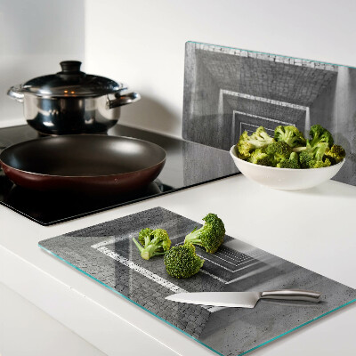 Tábua para cozinha A ilusão de profundidade na arquitetura