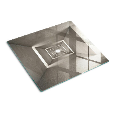 Tábua para corte Interior geométrico com efeito de profundidade