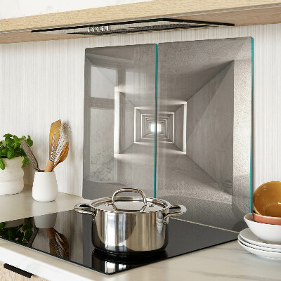 Tábua para corte Interior geométrico com efeito de profundidade