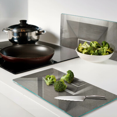 Tábua para corte Interior geométrico com efeito de profundidade