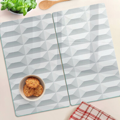 Tábua para cozinha Geometria de cubo 3D