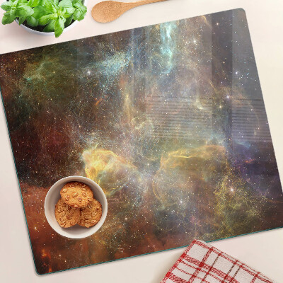 Tábua para corte Paisagem galáctica cósmica