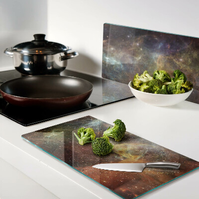 Tábua para corte Paisagem galáctica cósmica