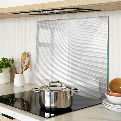 Tábua para corte Ondas e linhas em tons de cinza