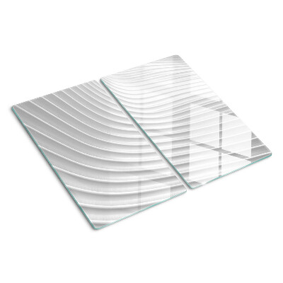 Tábua para corte Ondas e linhas em tons de cinza