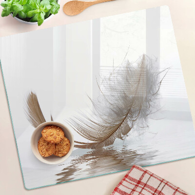 Tábua para cozinha Uma pena contra a água