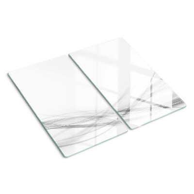 Tábua para cozinha Linhas e ondas abstratas