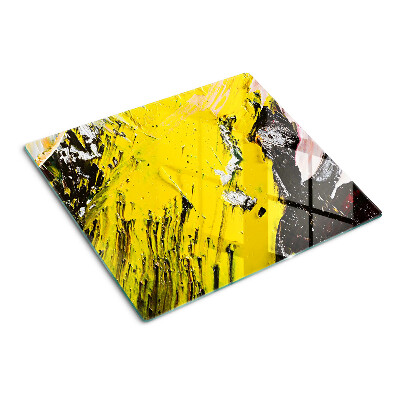 Tábua para corte Paisagem abstrata em cores intensas