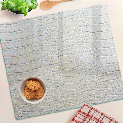 Tábua para corte Padrão de pele de crocodilo