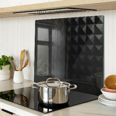 Tábua para cozinha Padrões geométricos em tons de preto
