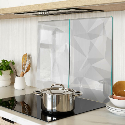 Tábua para corte Geometria em tons de cinza