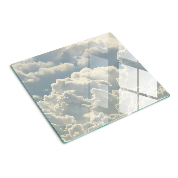 Tábua para corte Nuvens no céu