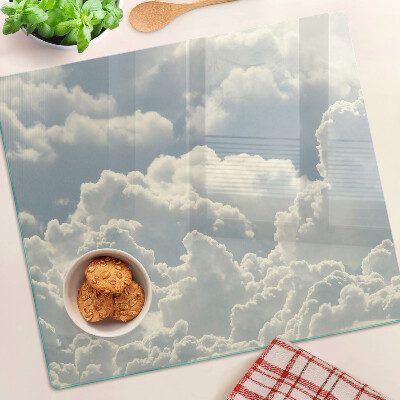 Tábua para corte Nuvens no céu