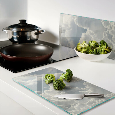 Tábua para corte Nuvens no céu