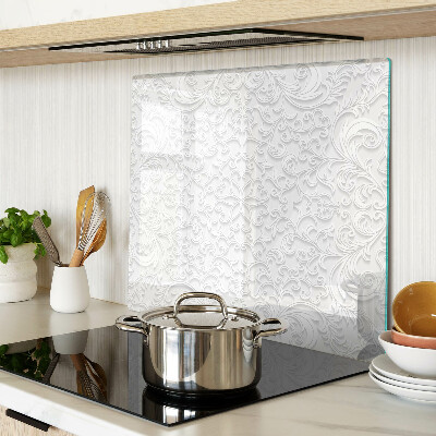 Tábua para cozinha Padrão floral com ondas