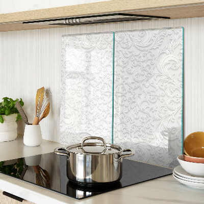 Tábua para cozinha Padrão floral com ondas