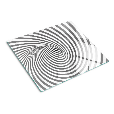 Tábua para corte Motivo espiral óptico