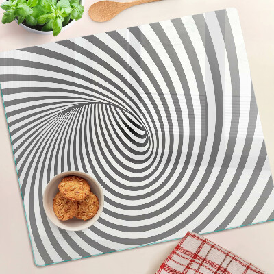 Tábua para corte Motivo espiral óptico