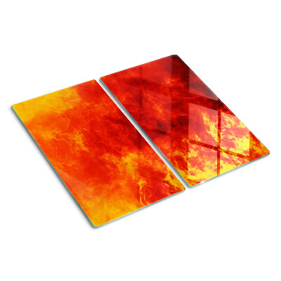 Tábua para corte Fogo e chamas