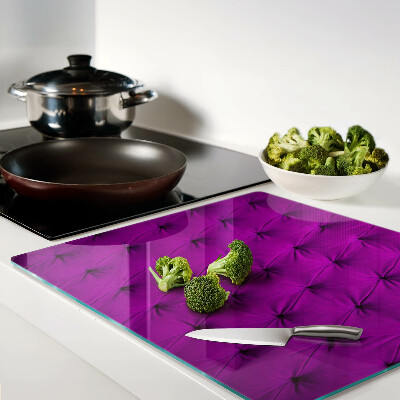 Tábua para cozinha Quilting roxo