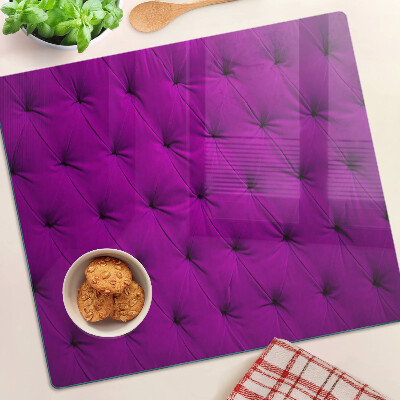 Tábua para cozinha Quilting roxo