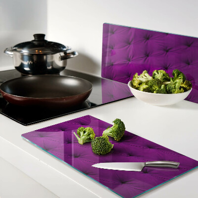 Tábua para cozinha Quilting roxo