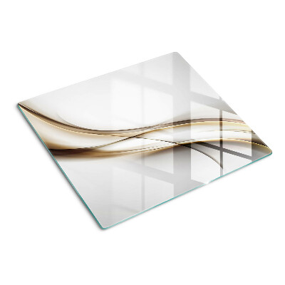 Tábua para corte Ondas em tons de bege