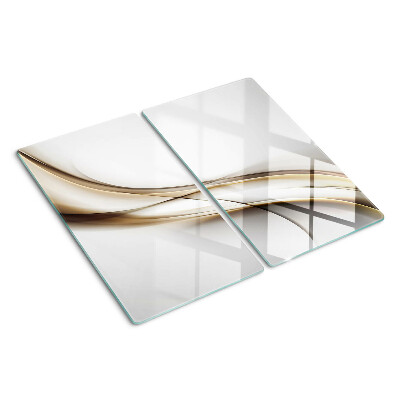 Tábua para corte Ondas em tons de bege