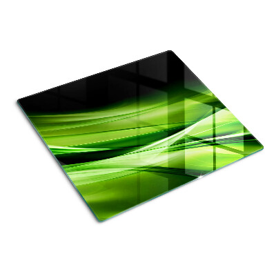 Tábua para corte Ondas abstratas verdes