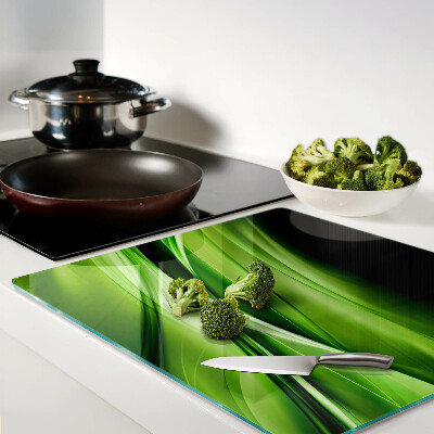 Tábua para corte Ondas abstratas verdes