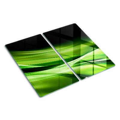 Tábua para corte Ondas abstratas verdes