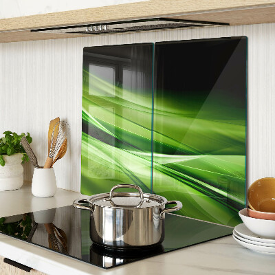 Tábua para corte Ondas abstratas verdes