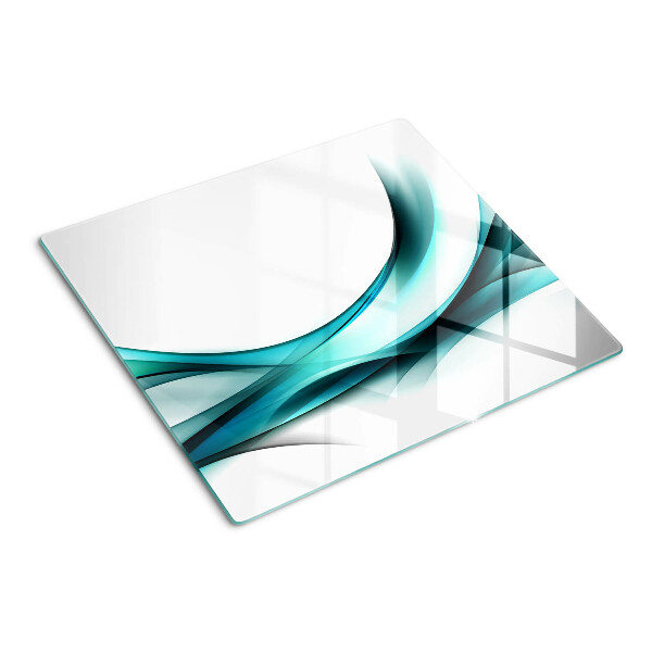 Tábua para corte Ondas em tons de azul