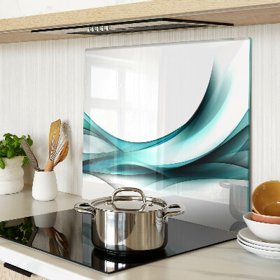 Tábua para corte Ondas em tons de azul