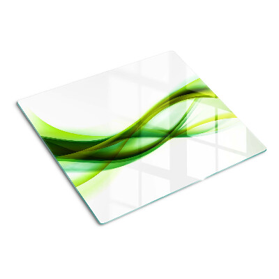 Tábua para cozinha Ondas em tons de verde