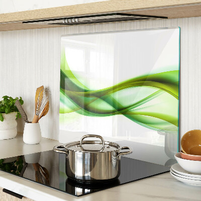 Tábua para cozinha Ondas em tons de verde