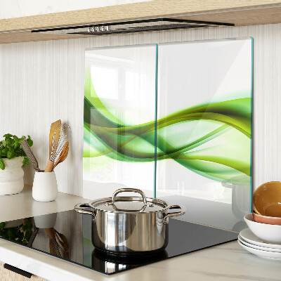 Tábua para cozinha Ondas em tons de verde