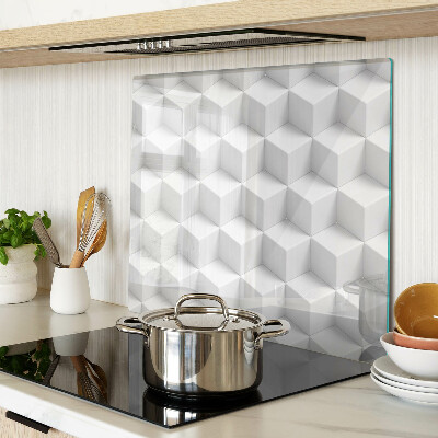 Tábua para cozinha Padrão hexagonal tridimensional