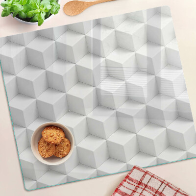 Tábua para cozinha Padrão hexagonal tridimensional