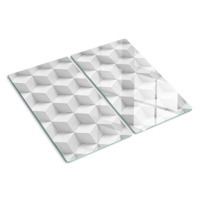 Tábua para cozinha Padrão hexagonal tridimensional