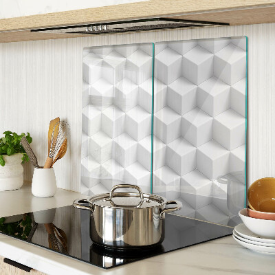 Tábua para cozinha Padrão hexagonal tridimensional