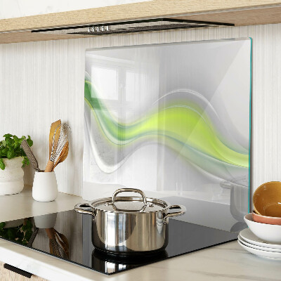 Tábua para cozinha Ondas em tons de verde