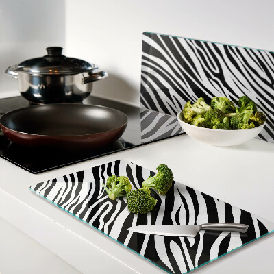 Tábua para corte Padrão de zebra